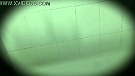 Spying on my sexy Mexican university classmate during promo trip