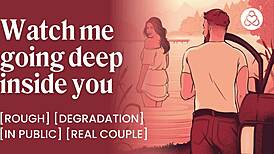 Girlfriend Takes Big Cock Deep in Ass With Dirty Talk