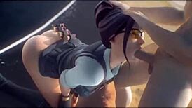 Fortnite babes tease with steamy latina moves