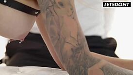 Horny Aussie milf Isabelle Deltore craves deep anal pounding from a stiff cock.