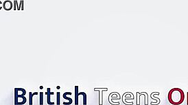 posh 18yo redhead cums hard playing with spit