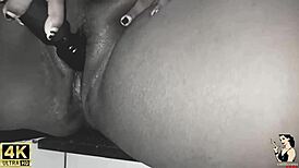 Fill me up with your dick and your cum in interracial teen creampie