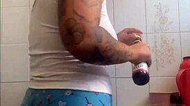 I want caresses on my big pussy while flashing outdoors