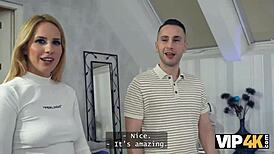 vip4k tricked her bf while banging the stunning blonde babe