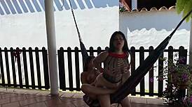 Tengo sexo com mi hermanastra lesbiana