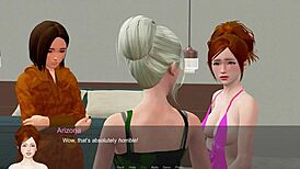 Let's Play Arizona Unbridled Part 9 with Big Tits Redhead