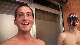 Spanish Babes Suck and Swallow Group