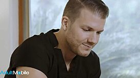 brunette hires masseur for a seductive body massage