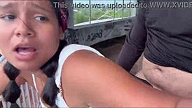 This is the best public sex video you'll see, check the end where they get caught.