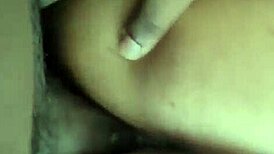 Thick girl with fat ass bouncing on black cock