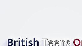 British 18 YEAR OLD in stockings GIVES a posh BLOWJOB and SWALLOWS cum for the FIRST TIME