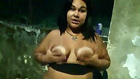 teasing blowjob with braces at abandoned school