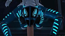 So, there’s this group with 5 furry folks getting wild, showing off big asses and natural tits while going hard with blowjobs and anal