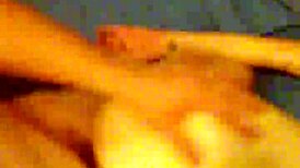 girl bent over getting fucked doggystyle with dick sleeve