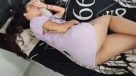 I Shock My Stepsister With My Cock in Her Mouth - Spanish Heat