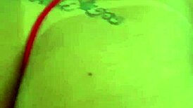 Fucking my friend with my rubber dick in lesbian action