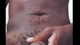 Yo, watch me jerk my big black cock live homemade!