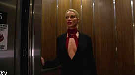 Beautiful Blonde Prostitute Delivers Intense Ass-to-Mouth Riding on Monster Cock