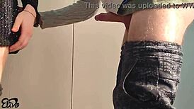 Deepthroat leads to creampie after quarantine