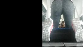 Damn, that Mexican teen’s bent over ass in leggings at gym!