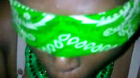 Sloppy Double Blowjob With BBW Duo On St. Patrick's Day Fest.