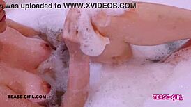 super cute teen 18+ takes a sexy bath