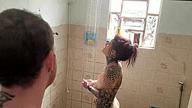 Damn! My Half-Brother Nailed Me Hard In The Shower Scene!