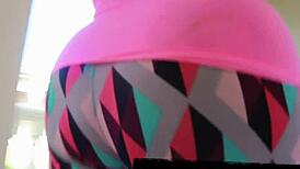 Kim Cruz Bounces Her Monster Booty on Big Black Cock