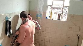 Damn! My Half-Brother Nailed Me Hard In The Shower Scene!