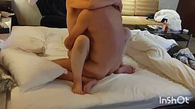 European Mature Woman's Intimate Moment