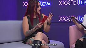 Christy Evans Dominatrix Swinger Fucks Dani Ortiz in Hard XXXFollow Session 8