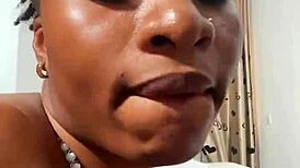 Hell yeah! Naija babe Candy sucks big cock