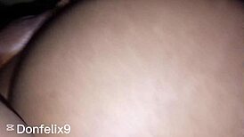 Petite black teen 18+ experiences intense quickie encounter