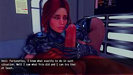 The player faces negative influences in Mental Blast Part 3.