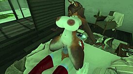 Sapphire's having a long day with all that oral and doggystyle action