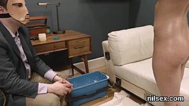 Hey, this unusual girl gets hauled into the anus madhouse for some wild, uninhibited therapy sessions.