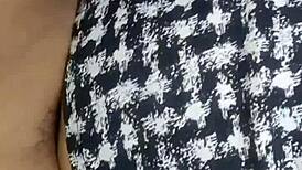 Latina teen fucked hard in skirt