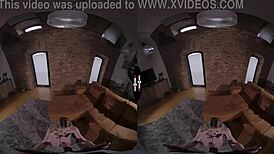 wedding night blowjob in dark vr 😍