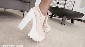 Reloaded Candy Scott's Intense 6-On-1 Gangbang With Deep Anal And Rough Wrecked Ass Action