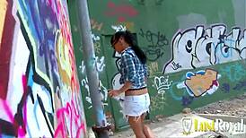 alt chick gets her tight ass pounded by a horny cop in hardcore action