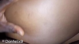 Petite black teen 18+ experiences intense quickie encounter