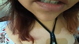 Please Finish Inside! Chubby Alejandra Gets Creampie in Casting