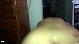 Does this latina bride bounce on her husband's hard dick at the wedding?