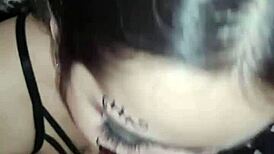 I received a deep blowjob from a beautiful brunette in Wellington