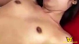 Vietnamese girl in Phu Quoc enjoys local culture and beauty.