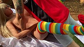 Linda meia ela quis dar a buceta de frente bem gostoso sex toy