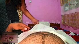 sri lankan masseuse with big boobs sucks and fucks hard dick, cums in wet pussy