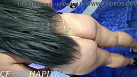 Delicious latina with big ass from Chimaltenango gets fucked and filled with cum by the Chapin tamer.