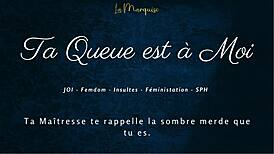 your cock is mine - french joi femdom