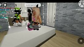 Random Orgy In Roblox Brookhaven With Oral And Cum